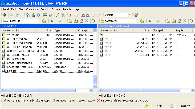 esxi vdi